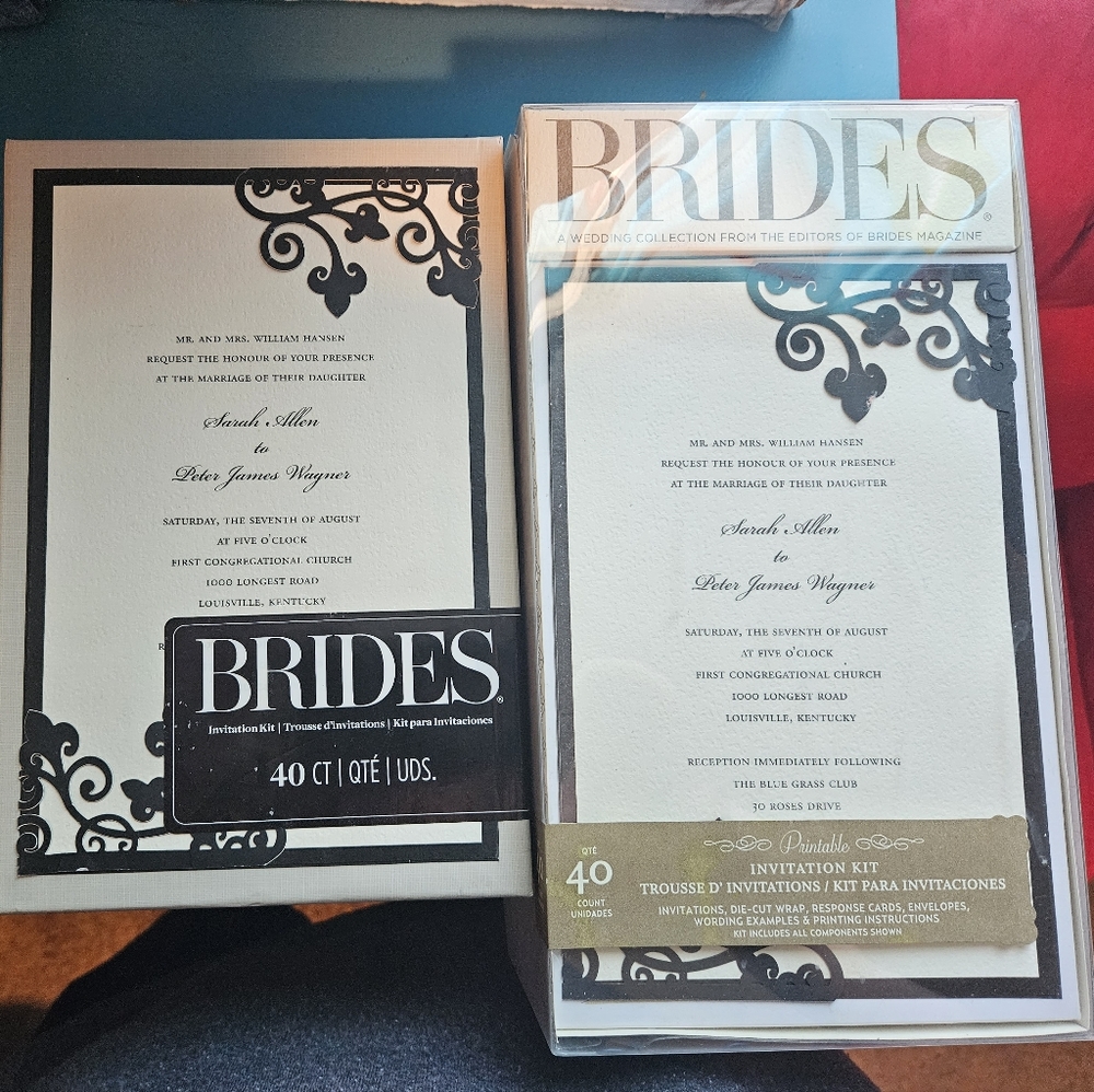 Wedding invitations